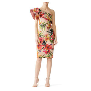 Le Petite Robe di Chiara Boni Elisse Sheath Dress Floral Mini